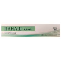 Панаш (Panash) 2,5мг/г 30г крем (Тиоколхикозид)